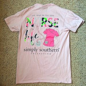 Simply Southern Nurse Life Tshirt